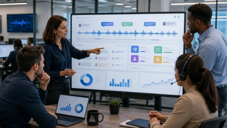 Automated contact center reporting turning conversation data into actionable operational insights